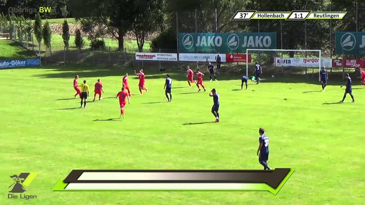 Oberliga BW, 1. Spieltag, Zusammenfassung: FSV Hollenbach - SSV Reutlingen