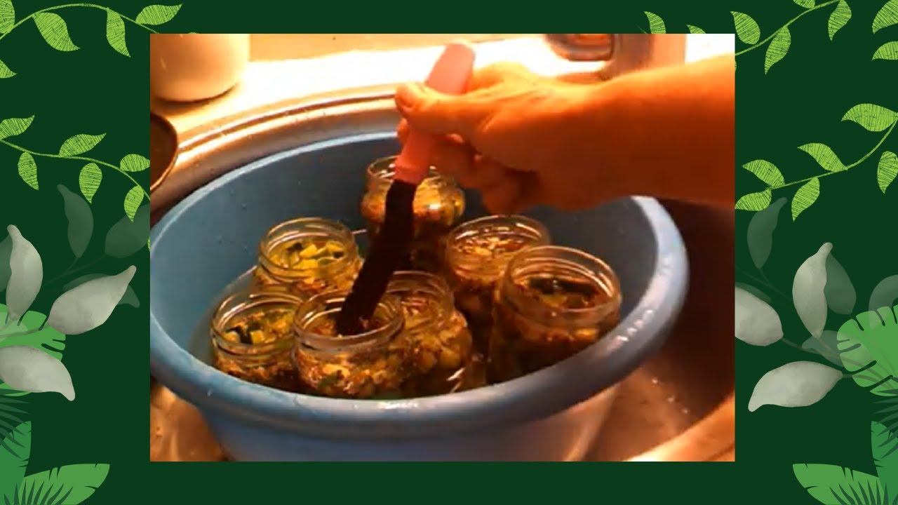 recepten | komkommers en courgettes | wecken | pressure cannen|