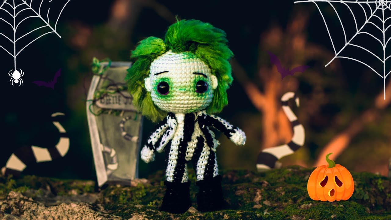 Beetlejuice Beetlejuice // Amigurumi Tutorial// Parte 3 de 3