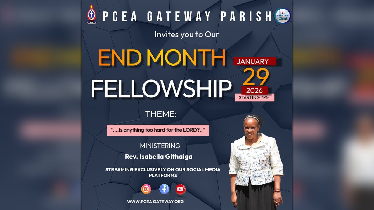 End Month Fellowship | 29.01.2026