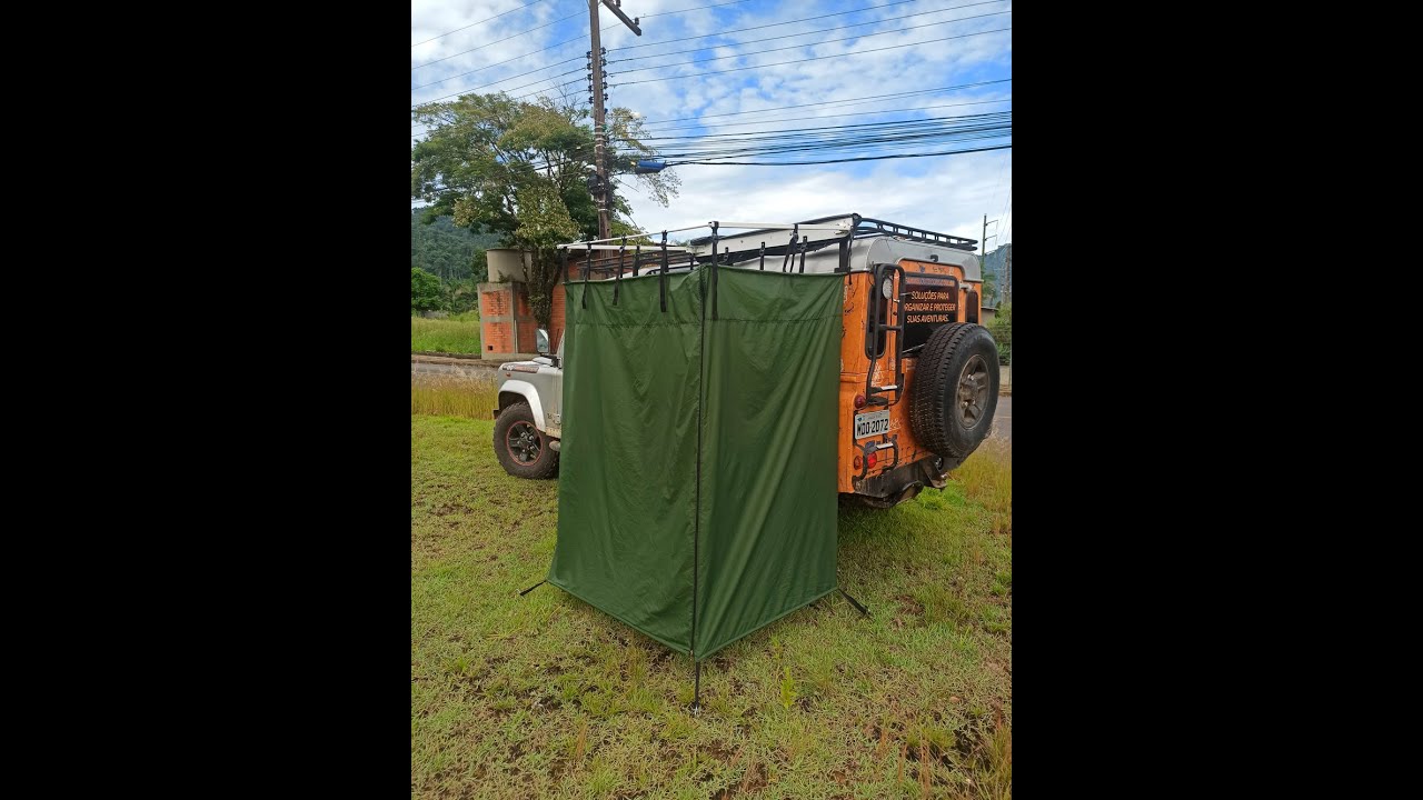 Tenda Banheiro Chuveiro