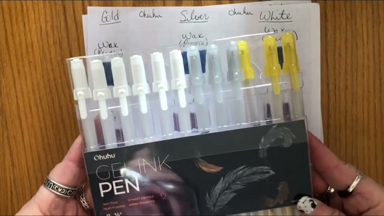 Ohuhu Gel Pens - Better than Gelly Roll???