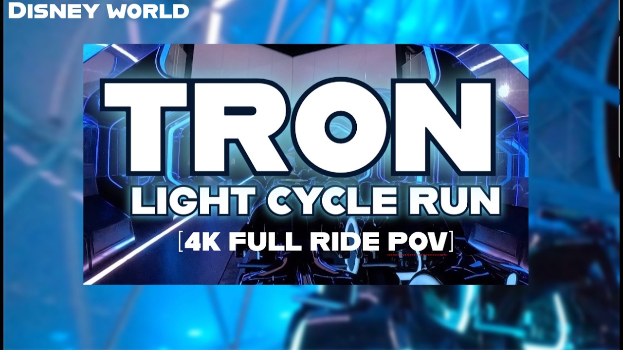 TRON LIGHTCYCLE RUN/ 4k Full Ride POV / filmed with GoPro 12