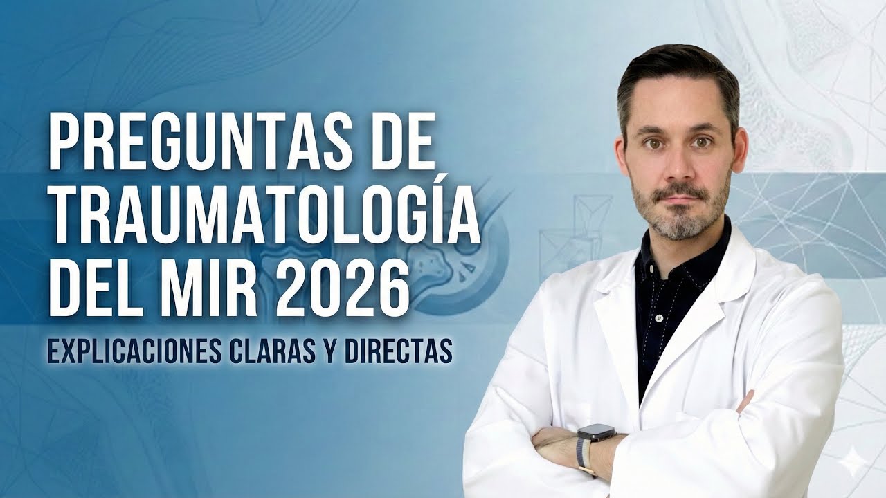 Comentario de las preguntas de Traumatolog&iacute;a del examen MIR 2026
