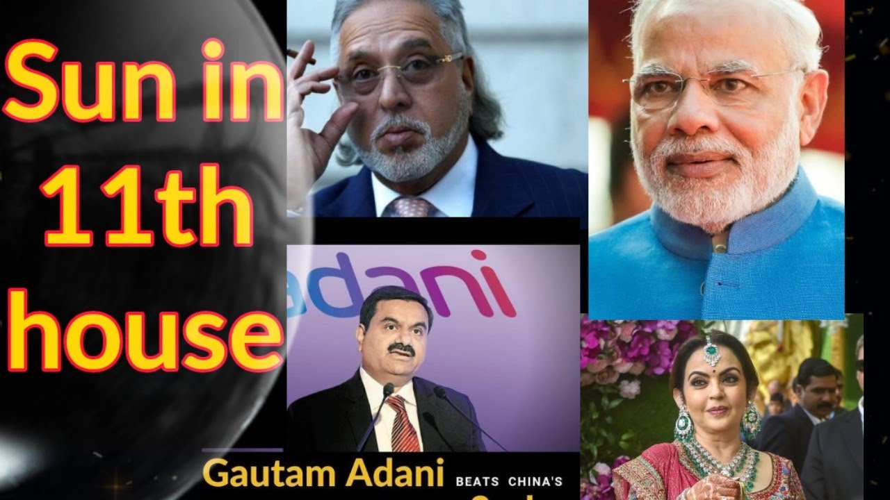 (wealth??) Sun in 11th house ||  सूर्य 11 ( ग्यारहवें ) भाव में || अमीर और famous