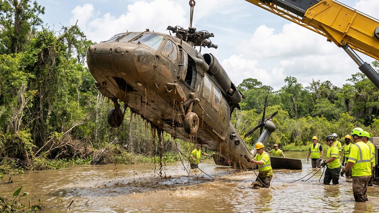 Restoring a 50-Year-Old Black Hawk Helicopter into a Modern High-Tech Scout!  Black Hawk Helicopter