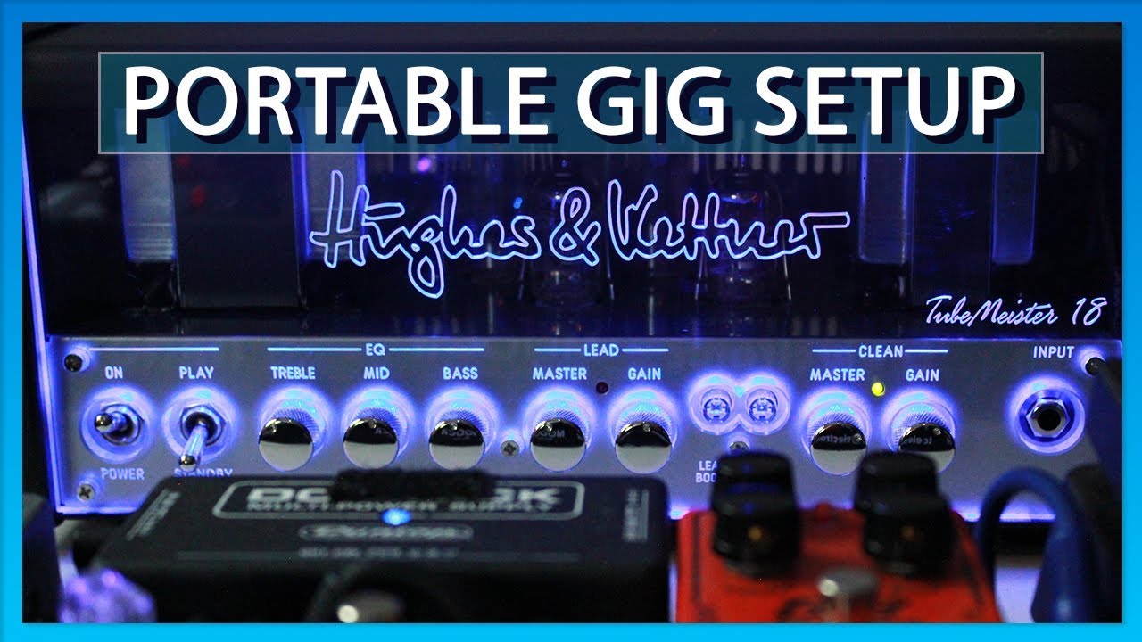 Richard Crudens' Portable Guitar Rig Rundown [2018]