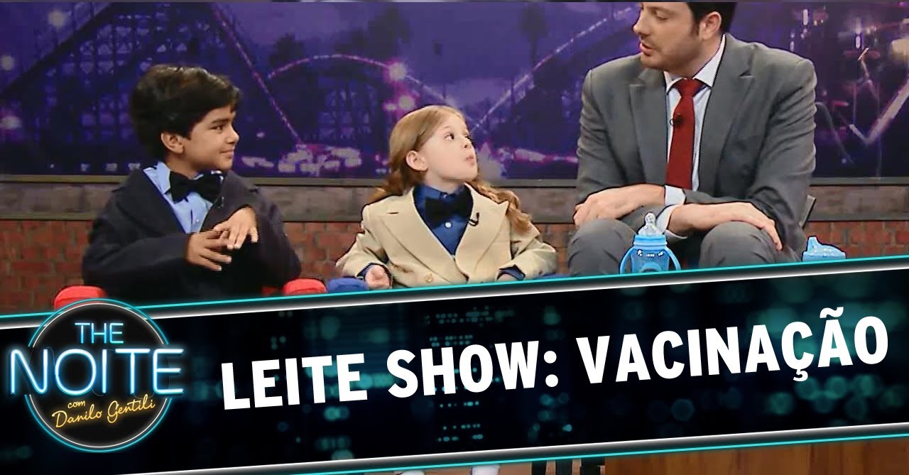Leite Show: Crianças falam sobre vacinação