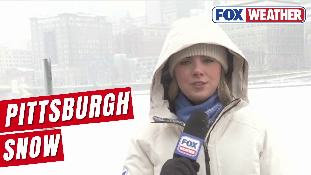 Pittsburgh Smacked With Snow From Fast-Moving Clipper System As Bitter Cold Grips The Region