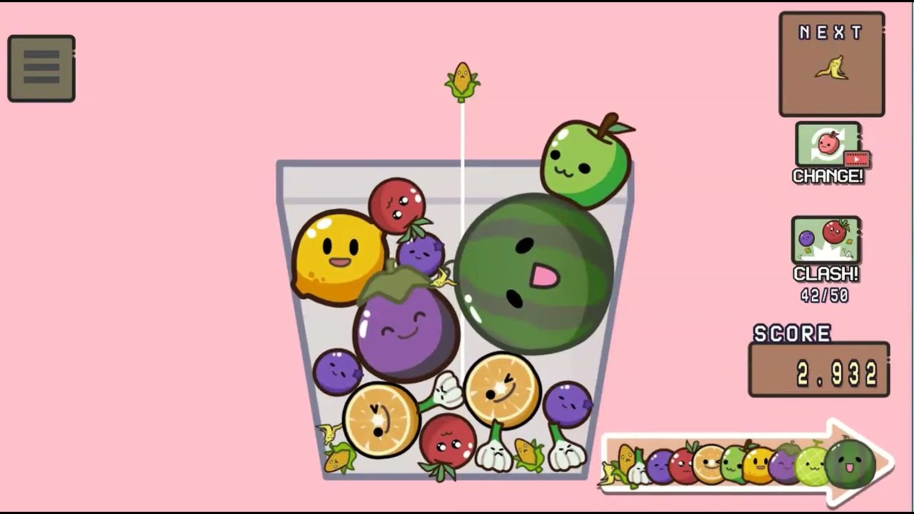 FRUIT MERGE - ASMR Games, Drop Merge Puzzle