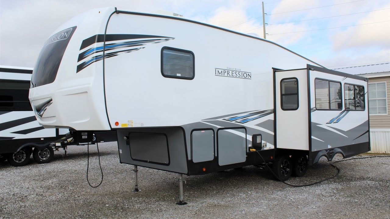 New Model! Compact Fifth Wheel RV! 2021 Forest River Impression 240RE!