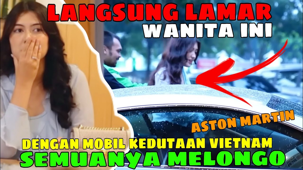 Langsung LAMAR Wanita Ini, Pkai Mobil Kedutaan Vietnam 