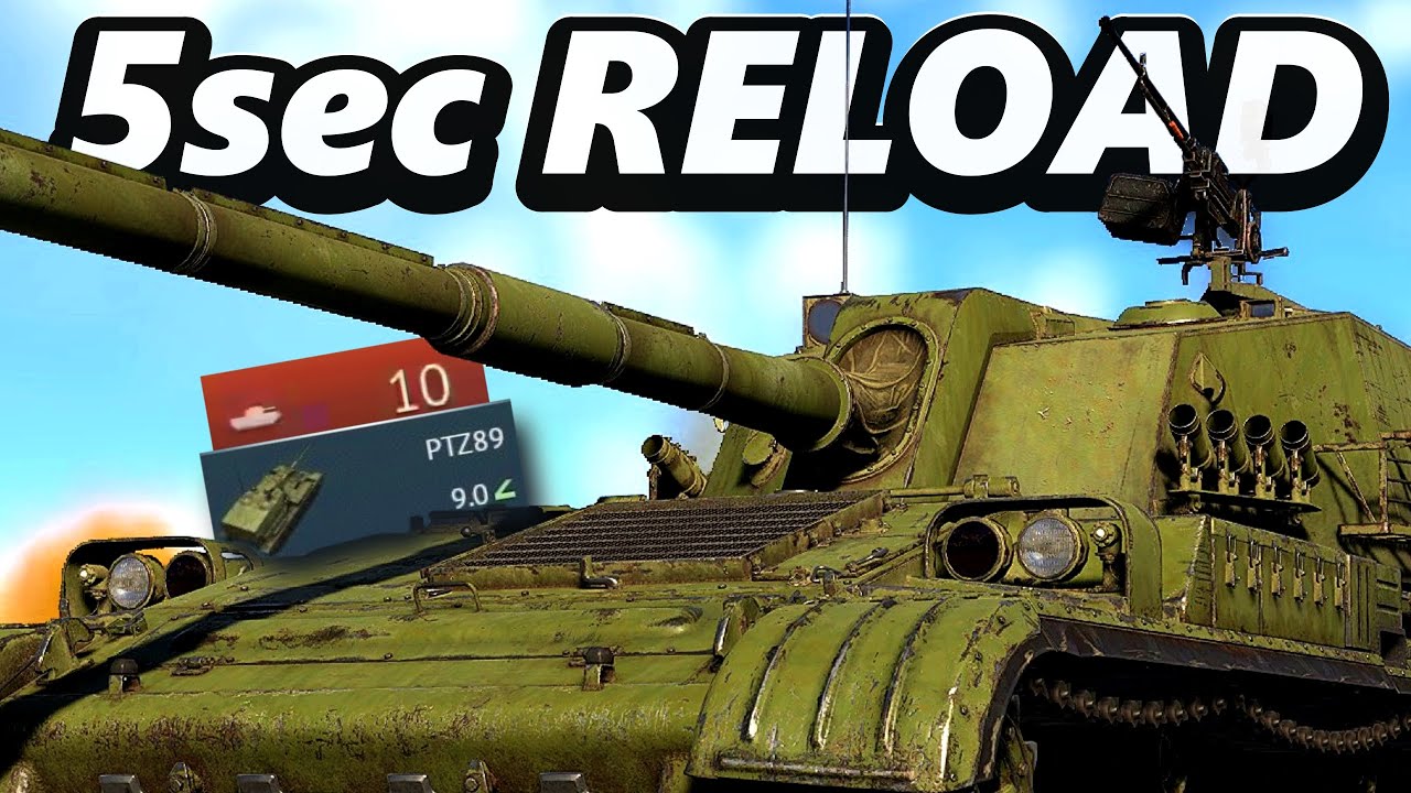 Only 5 Seconds ReIoad With PTZ89 Is Completely BROKEN   |   CaSuAlLy WarThunder