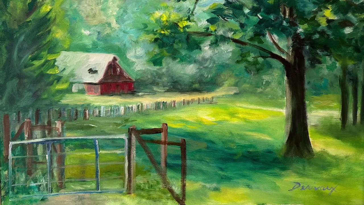 Frame TV Artwork | Farmland | Peaceful | Summer