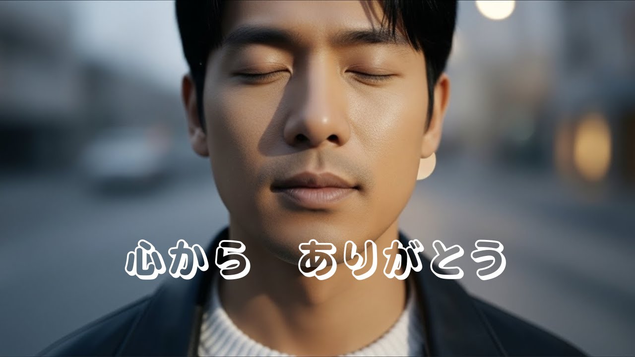 【心から　ありがとう】感謝を伝えたい人へ贈る　#心からありがとう#感動ソング#感謝の歌