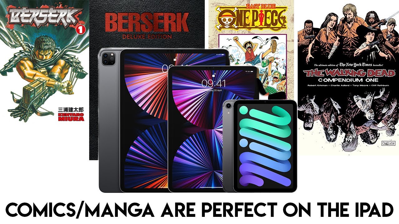 Комиксы/манга выглядят УДИВИТЕЛЬНО на iPad