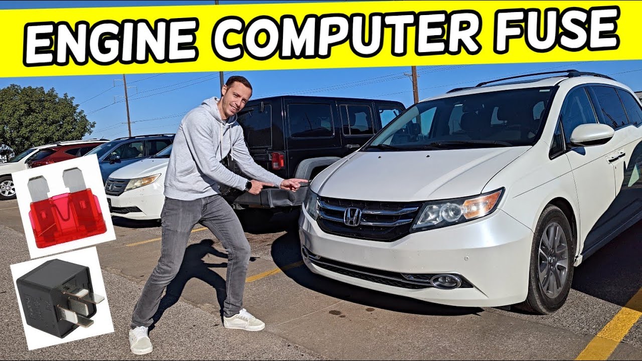 Предохранитель блока управления двигателем HONDA ODYSSEY, предохранитель блока управления двигате...