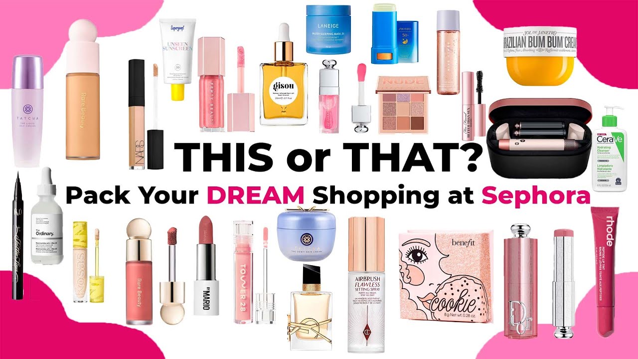 💋🛍️ THIS or THAT: Shopping at Sephora Edition | THIS OR THAT challenge