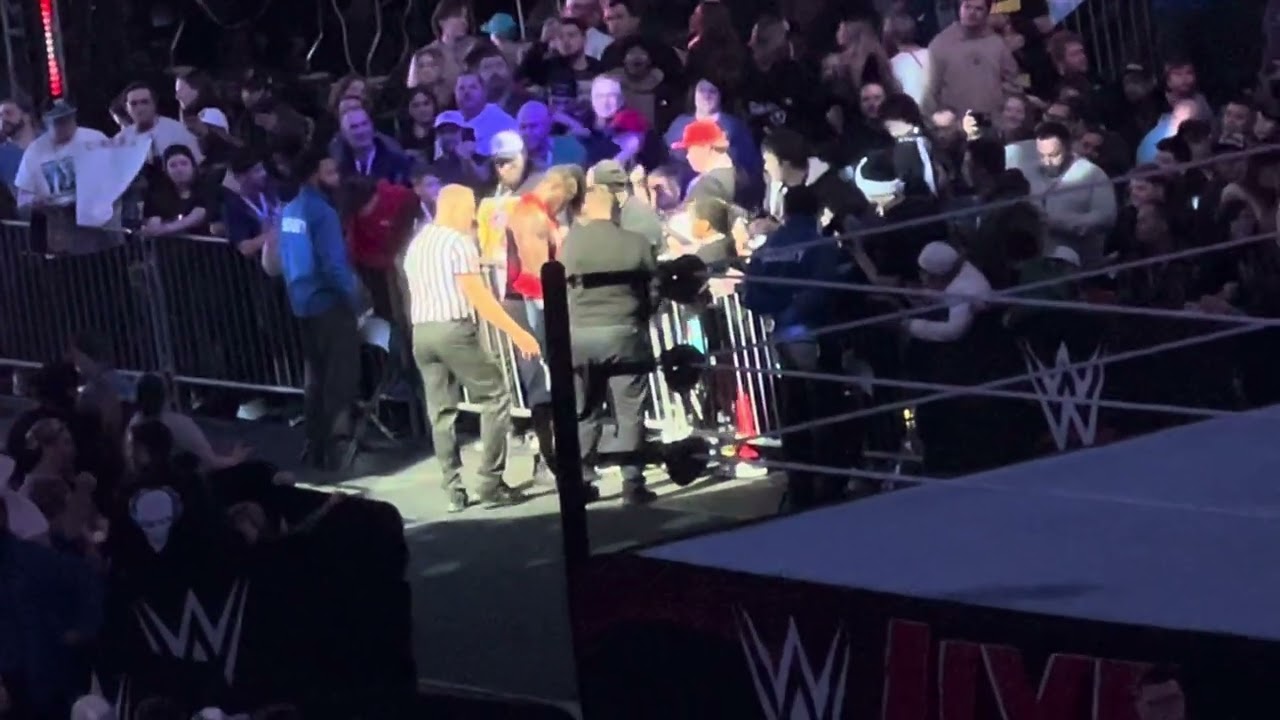 R-Truth post-match &ldquo;What&rsquo;s Up&rdquo; & ring exit live - WWE Holiday Tour 12/27/2023