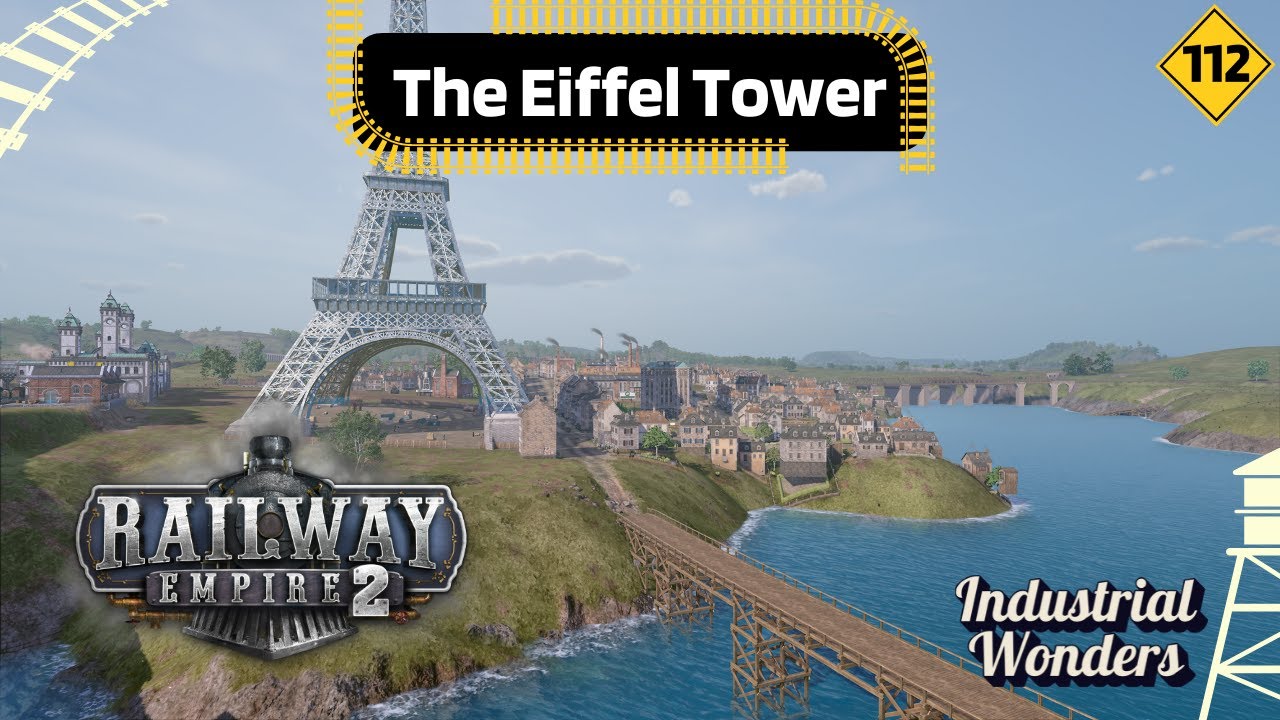 Railway Empire 2 Industrial Wonders DLC – The Eiffel Tower | Scenario Mode Gameplay