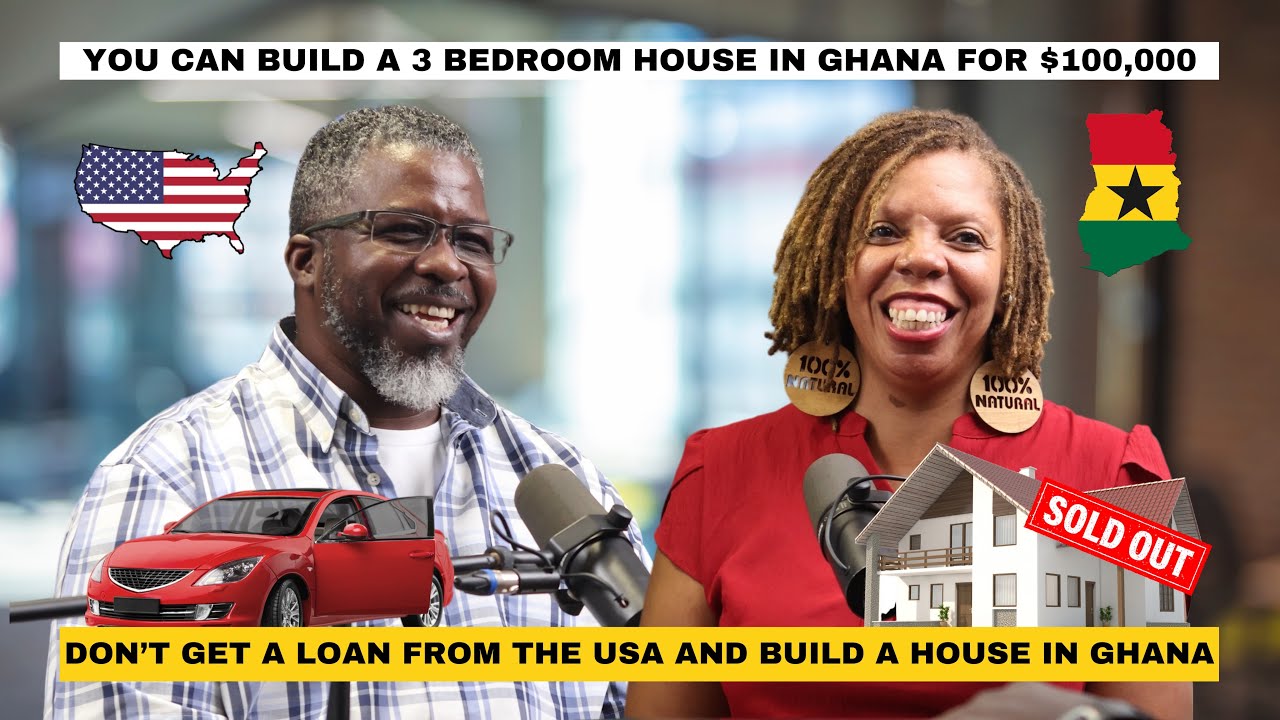 WE MOVED FROM THE USA TO GHANA , WE SOLD OUR HOUSE WITH A WEEK AND MOVED