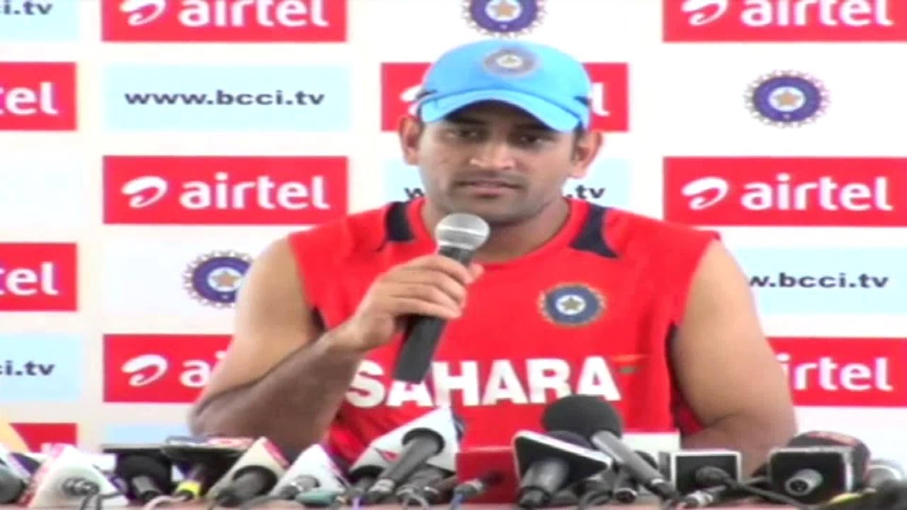 India vs England 2013: MS Dhoni talks about the openers and other matters