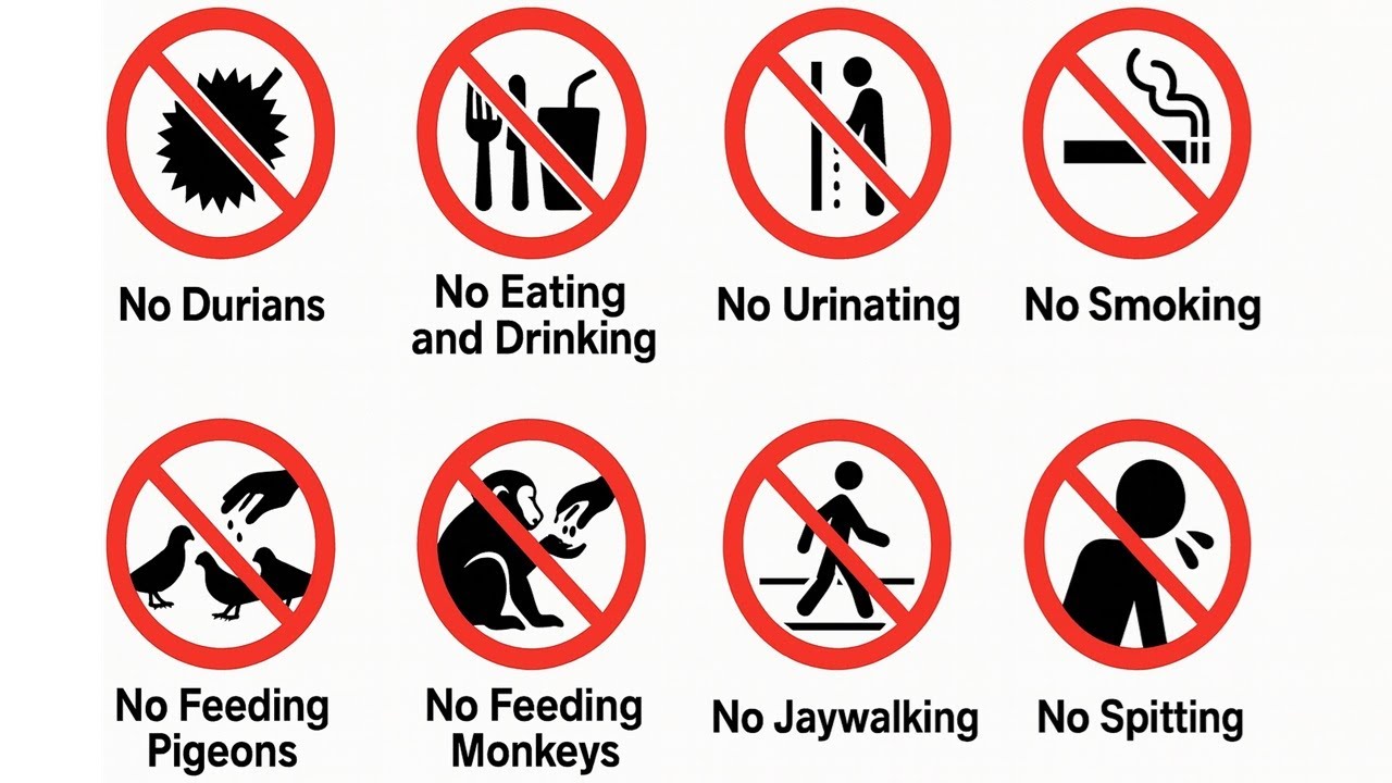 Every Weird Fine in Singapore Explained in 11 Minutes