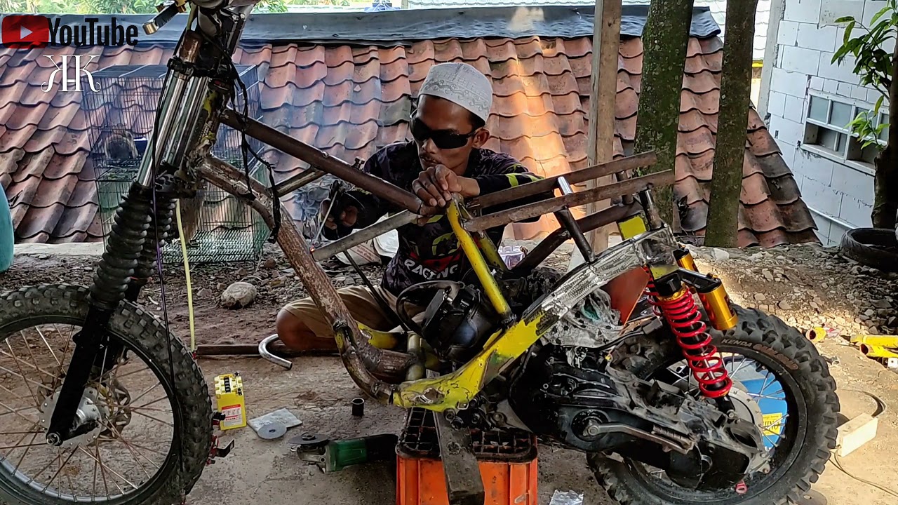 MIO GTX ( proses pembuatan matic trail gtx ) #cinematic #miogtx #matictrailgtx #matictrailnusantara
