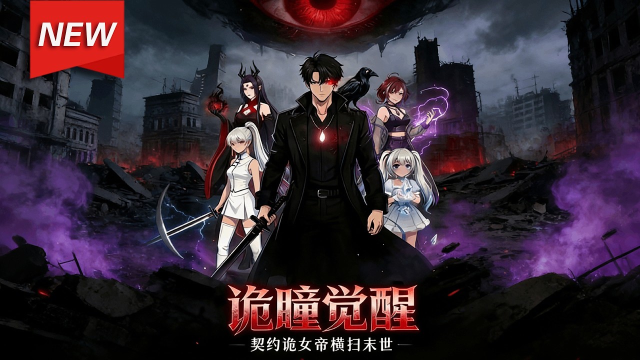 MULTISUB📢新番上线《诡瞳觉醒，契约诡女帝横扫末世》第1~60集丨诡怪横行，陈默意外重生回到灾难降临前，觉醒能够操控诡怪的幽冥诡瞳，与诡女帝强行定下血契，揭开幽冥降临的真相！#破晓动漫社