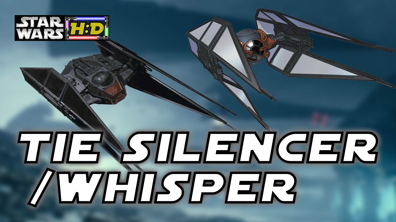 TIE SILENCER/TIE WHISPER Breakdown- Kylo Ren's elite fighters |Star Wars Hyperspace Database|