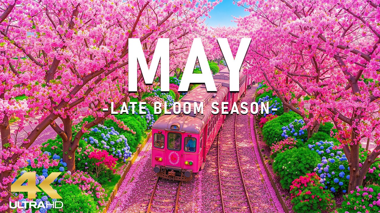Late Spring Serenity 4K &ndash; Peaceful May 2026 🌿 Healing Nature, Blooming Meadows & Soothing Birds