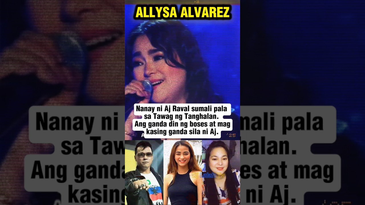 TAWAG NG TANGHALAN ( ALLYSA ALVAREZ ) #shorts