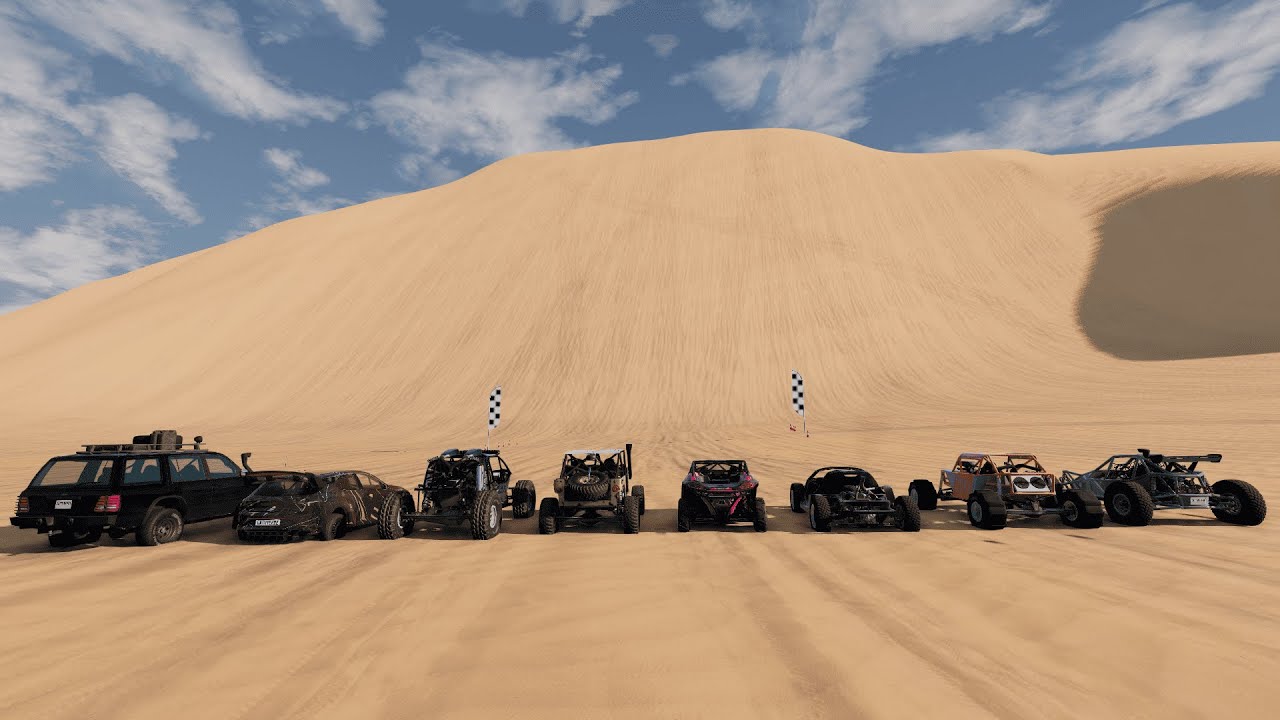 Desert HILL CLIMB COMPETITION - BEAMNG DRIVE