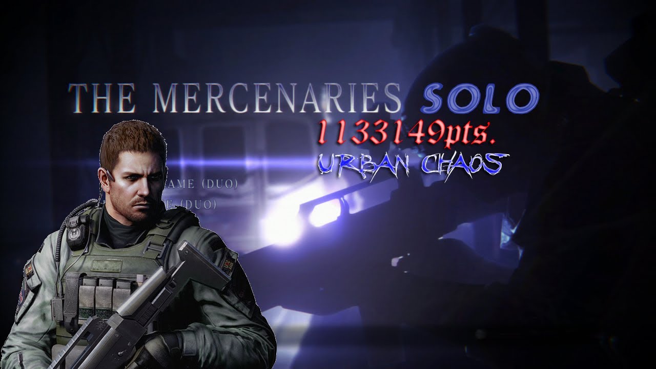 Resident Evil 6 The Mercenaries: Onkarian vs. Zombies [Solo, S Rank, 1133149pts.]