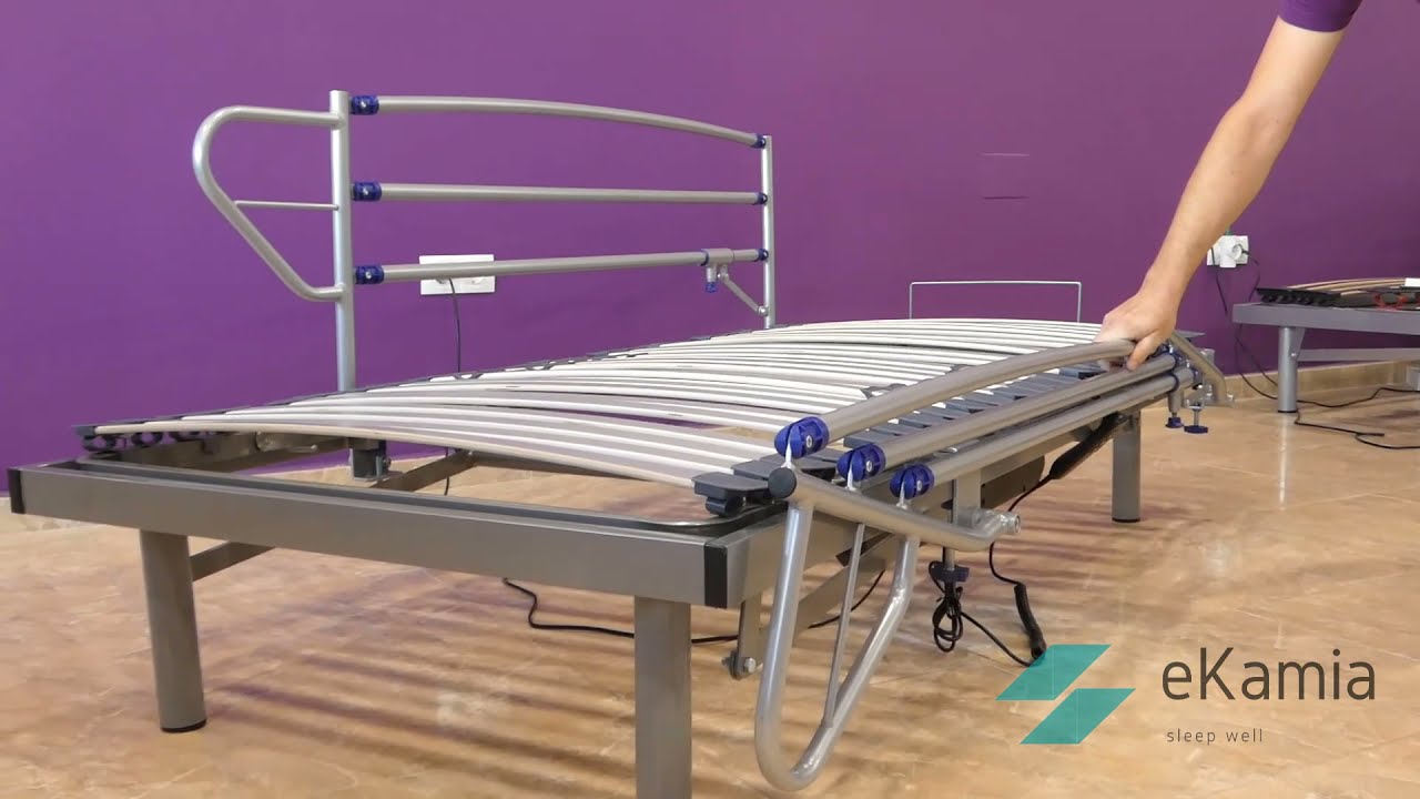 ¿Cómo instalar barandillas en camas articuladas eléctricas o geriátricas?