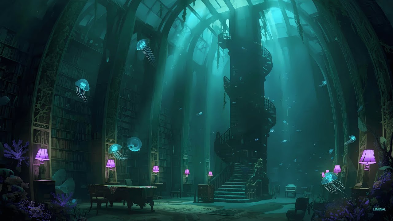 Underwater Library &ndash; Dark Ambient Music for Deep Sleep & Study