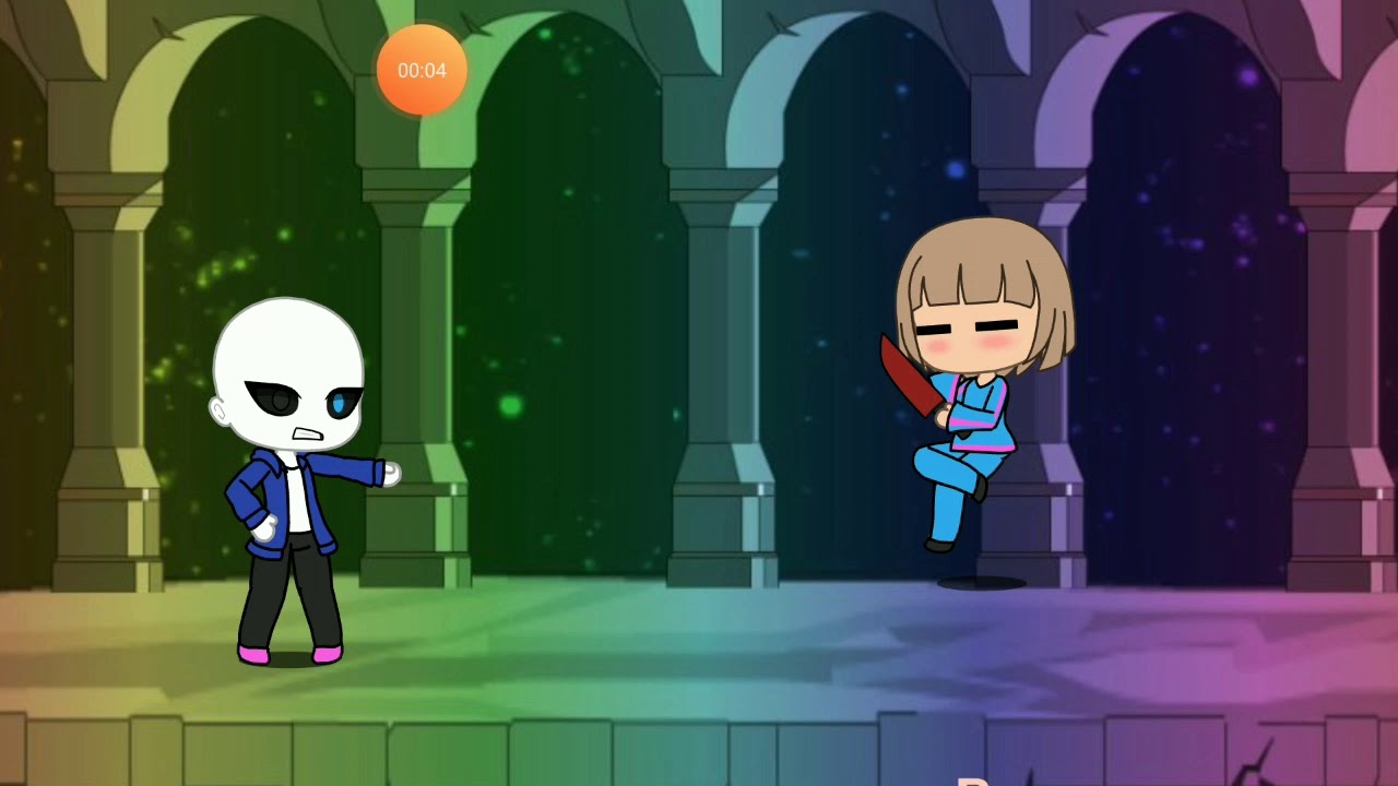 Sans vs chara. Gachaverso