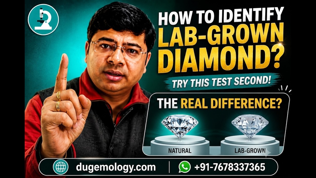 How to identify Lab-Grown Diamond Part -2 | Synthetic diamond | CVD Diamond | HPHT Grown Diamond