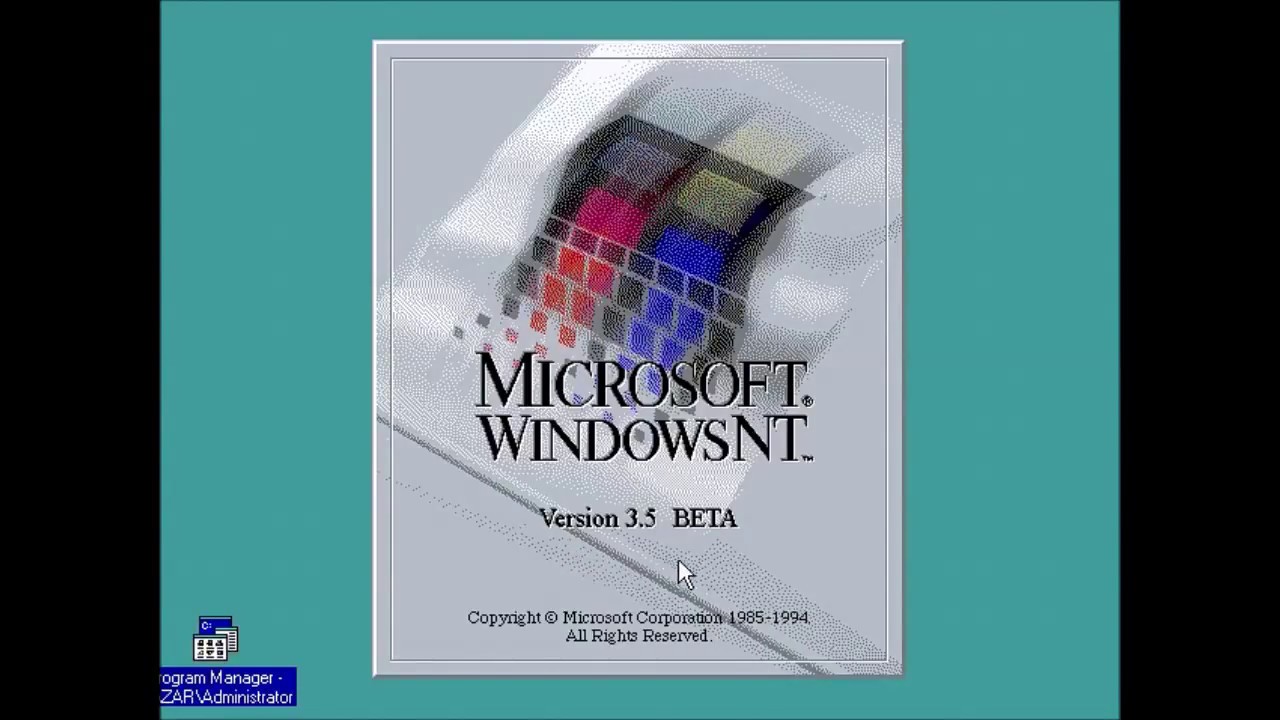 (Избранное/Перезалив 2015) Обзор Windows Daytona (NT 3.5 BETA) Build 612