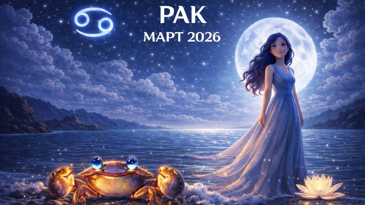 РАК ♋. Астрологический прогноз на Март 2026. Основные сферы жизни. 