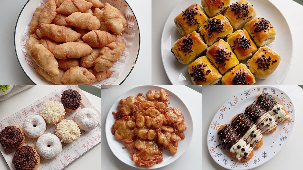 5 IDE CEMILAN DARI PISANG! ENAK, SIMPLE, BISA JADI IDE JUALAN, CEMILAN BUKA PUASA! 