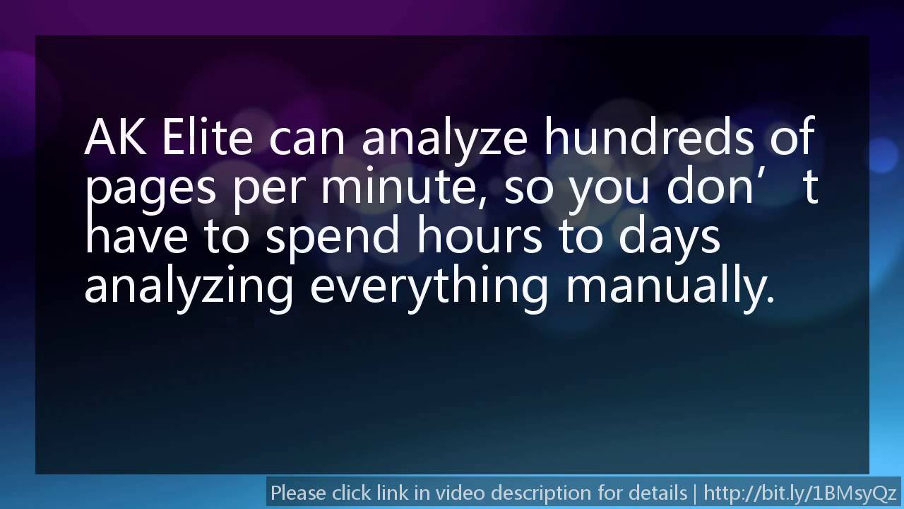 Method of ebook ranking software - Ak Elite Ranking Software