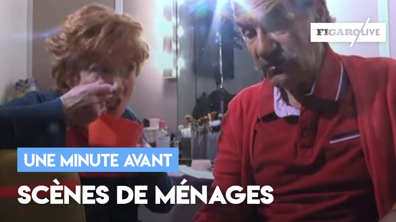 Scènes de ménages : une minute avant le tournage d'un épisode