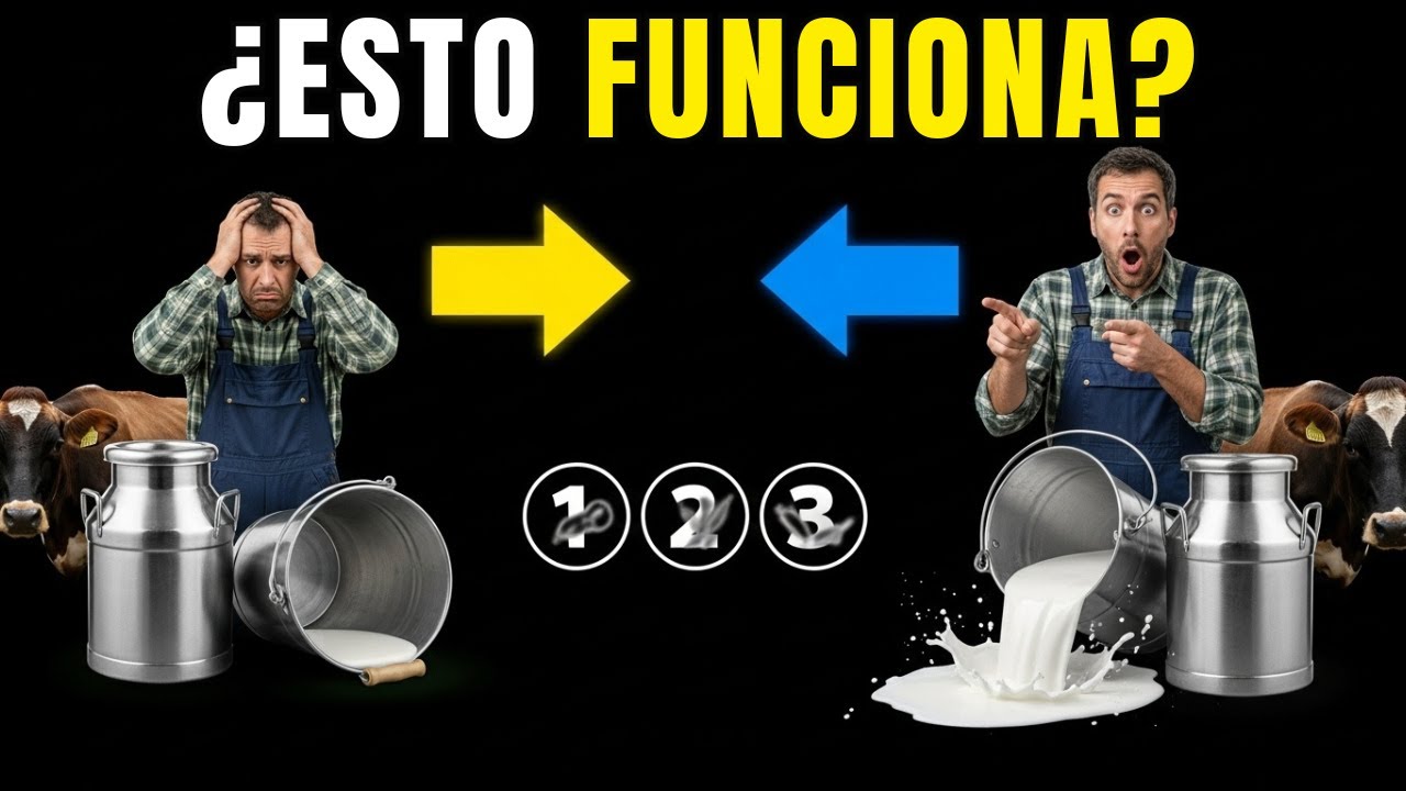 Vacas Lecheras: 3 Ingredientes que Duplican Producción