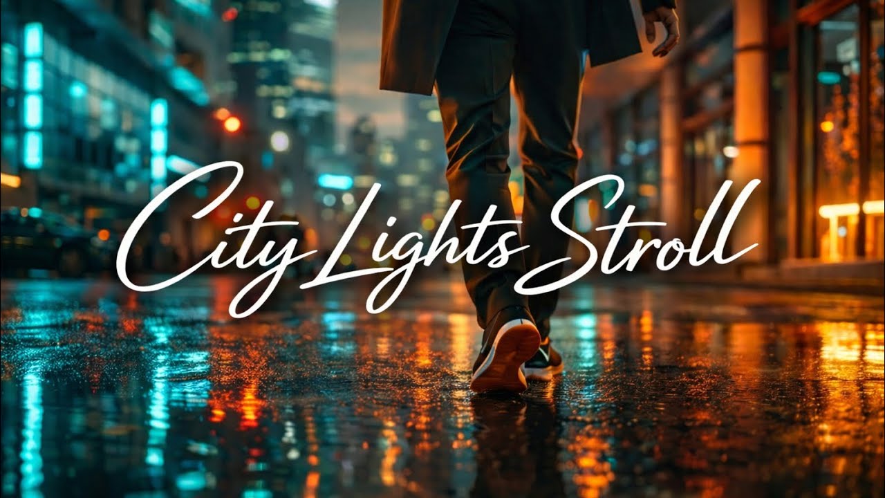 City Lights Stroll 🌃 | Smooth Jazz Lounge for Night Walks & Urban Calm