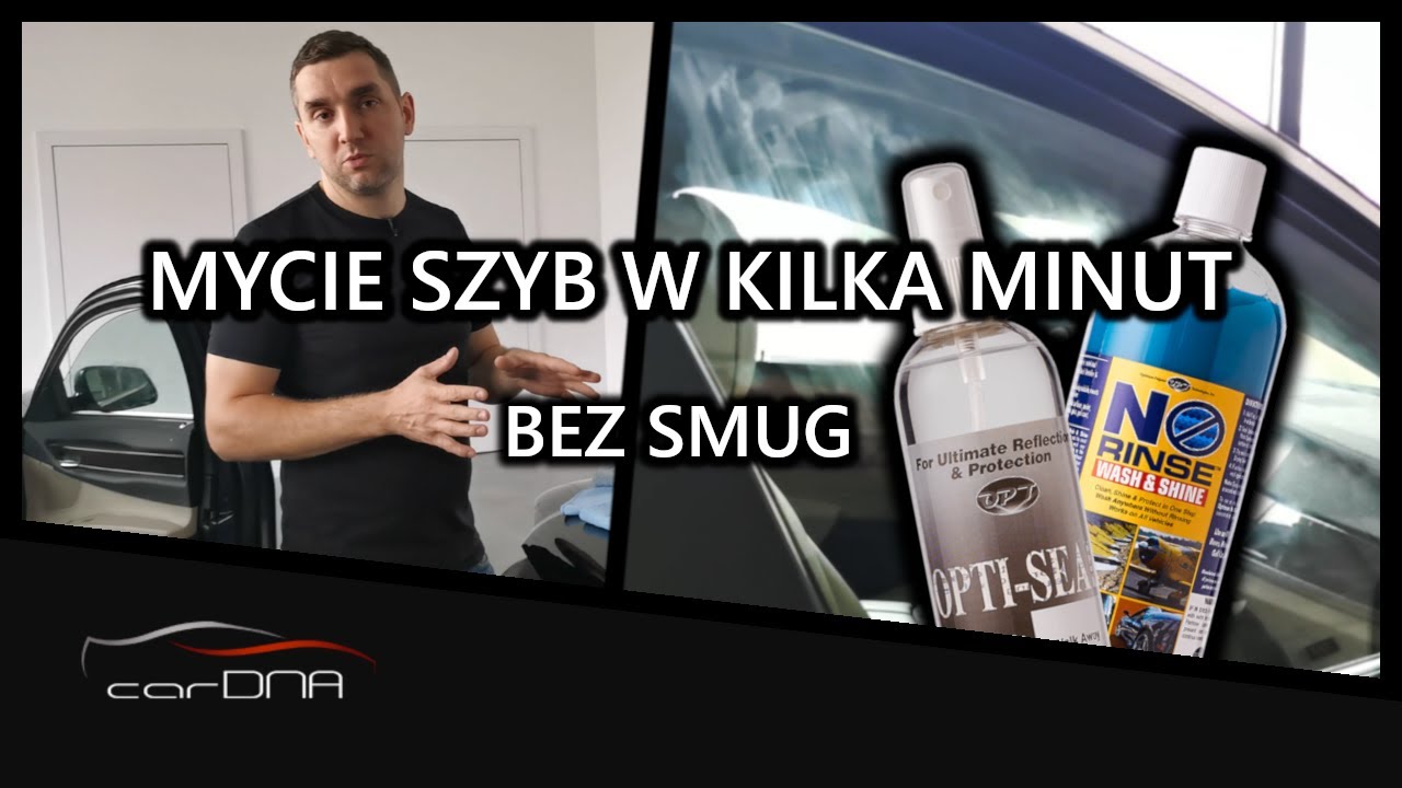 Czyste szyby bez smug! | CARDNA