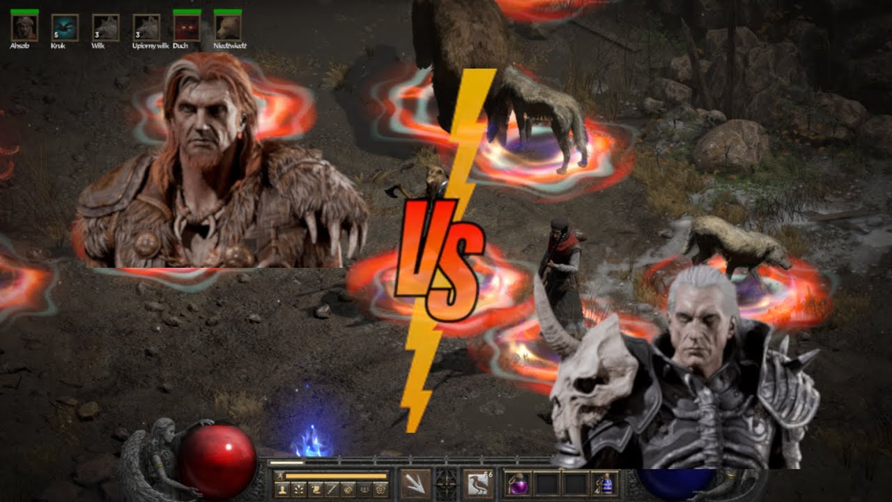 Summoner Druid VS Summoner Nekromanta - Kto jest mocniejszy!?!