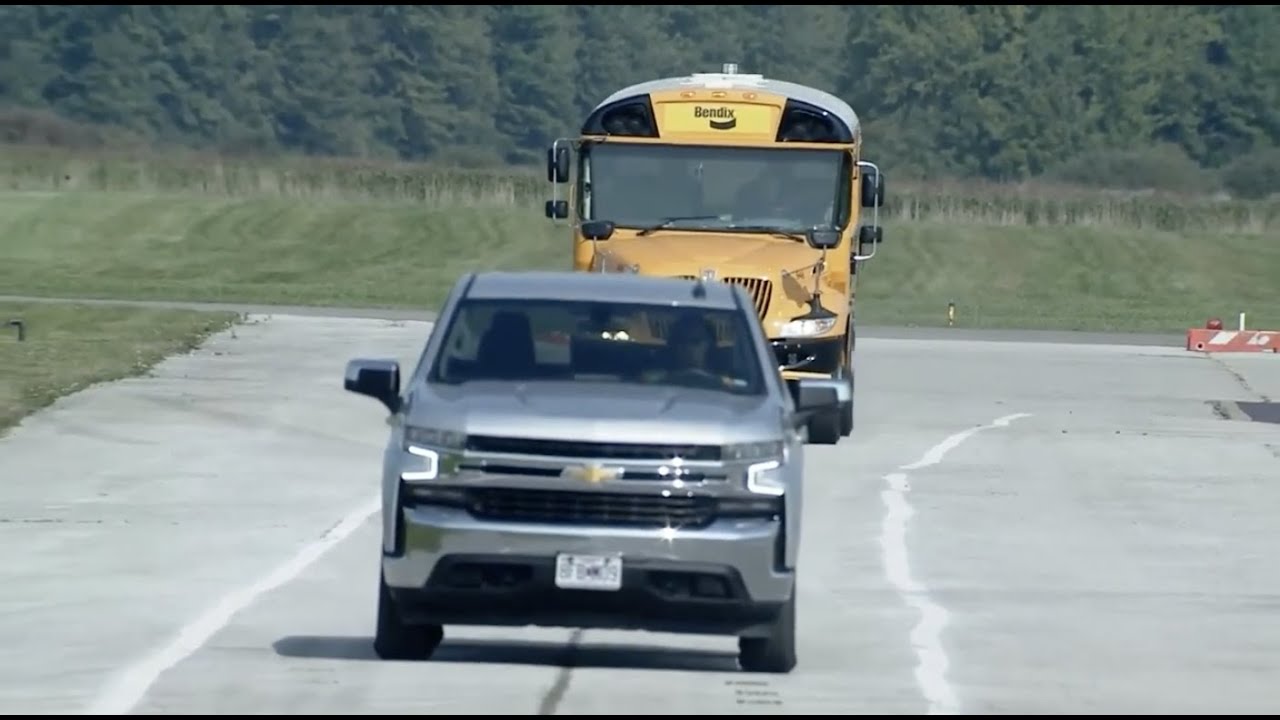 Rapid Approach Test: School Bus Demonstration by Bendix for Bus Technology Summit