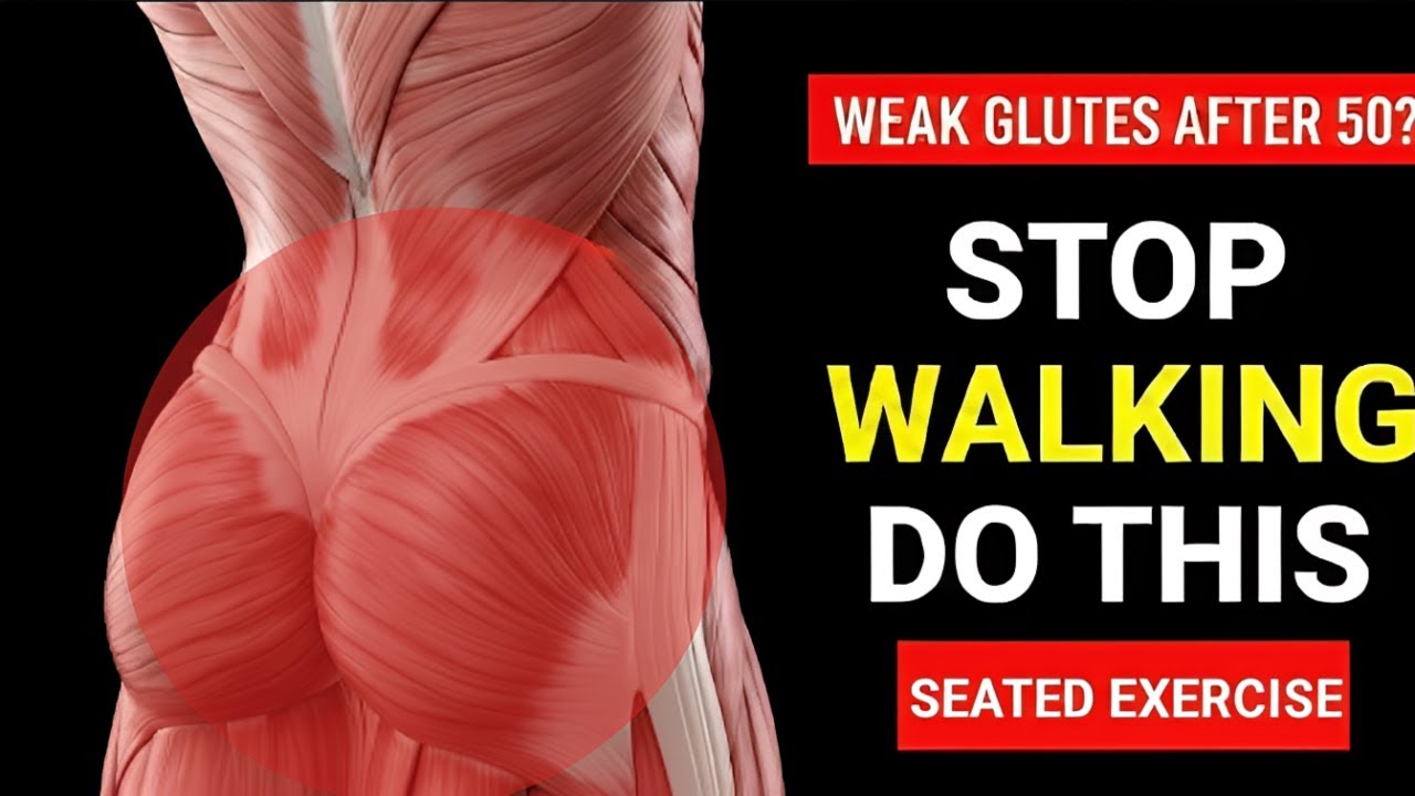 Weak Glutes After 50? Try This Seated Exercise Instead of Walking