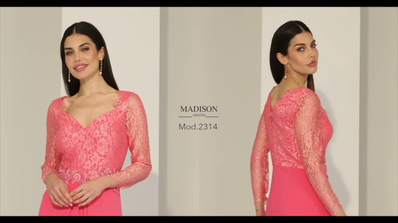 Colección 2023 vestidos de madrina y fiesta Madison Diseño.